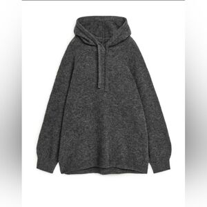 ARKET Oversized Alpaca Blend Hoodie